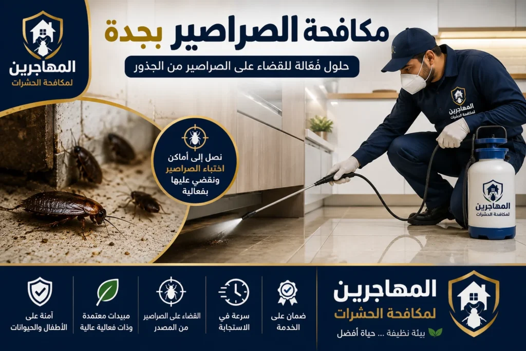 شركة مكافحة حشرات بجدة | رش مبيدات بجدة بأسعار مناسبة 3 مكافحة الصراصير بجدة بواسطة متخصصين