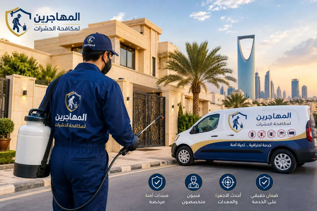 شركة مكافحة حشرات بالرياض | رش مبيدات مع الضمان وبأفضل الأسعار 1 شركة مكافحة حشرات و رش مبيدات بخبرة عالية فى الرياض