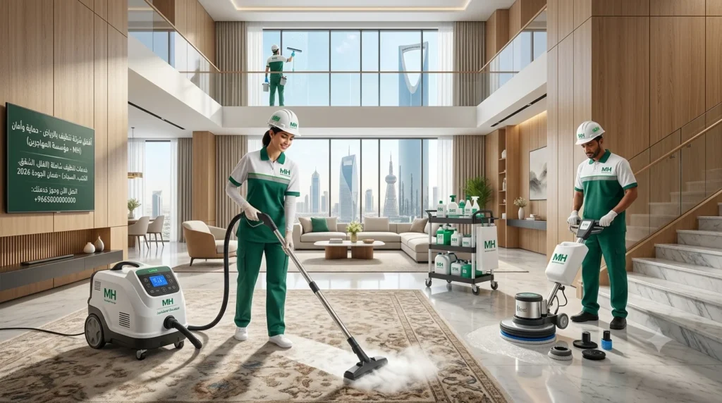 أفضل شركة تنظيف منازل بالرياض | لايجار 00201011916991|تنظيف فلل وشقق بالضمان 2026 3 شركة تنظيف سجاد