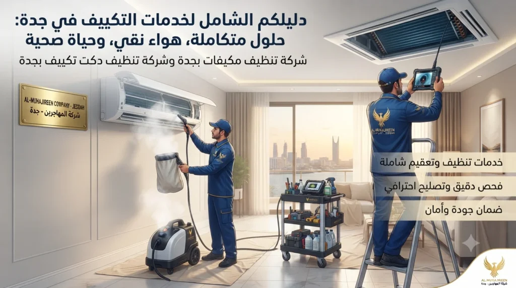 أفضل شركة تنظيف مكيفات بجدة(لايجار 00201011916991 ) | تعقيم ودكت احترافي (خصم 20%) 1 شركة تنظيف مكيفات بجدة