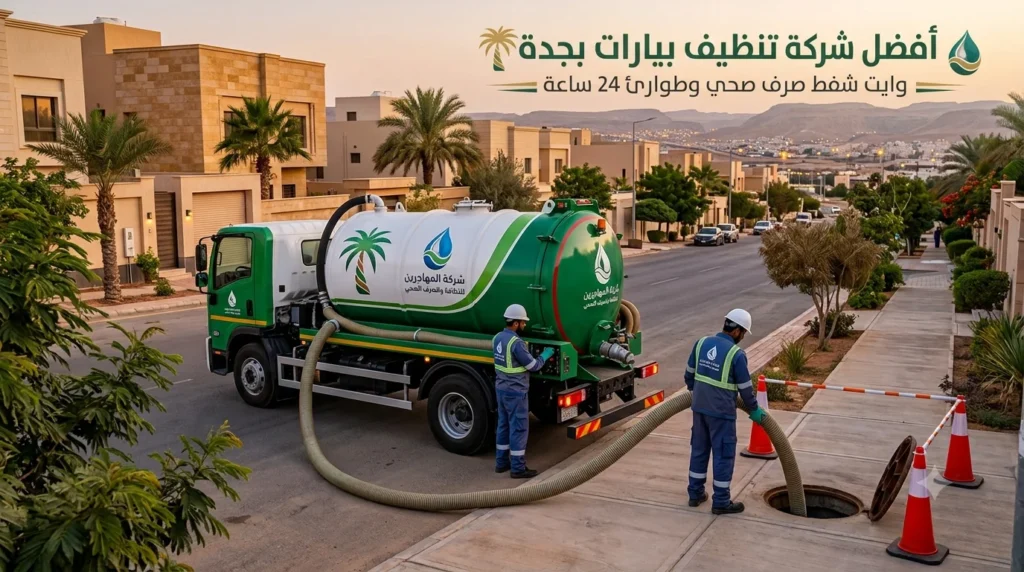 أفضل شركة تنظيف بيارات بجدة | وايت شفط صرف صحي طوارئ 24 ساعة 1 شركة تنظيف بيارات بجدة