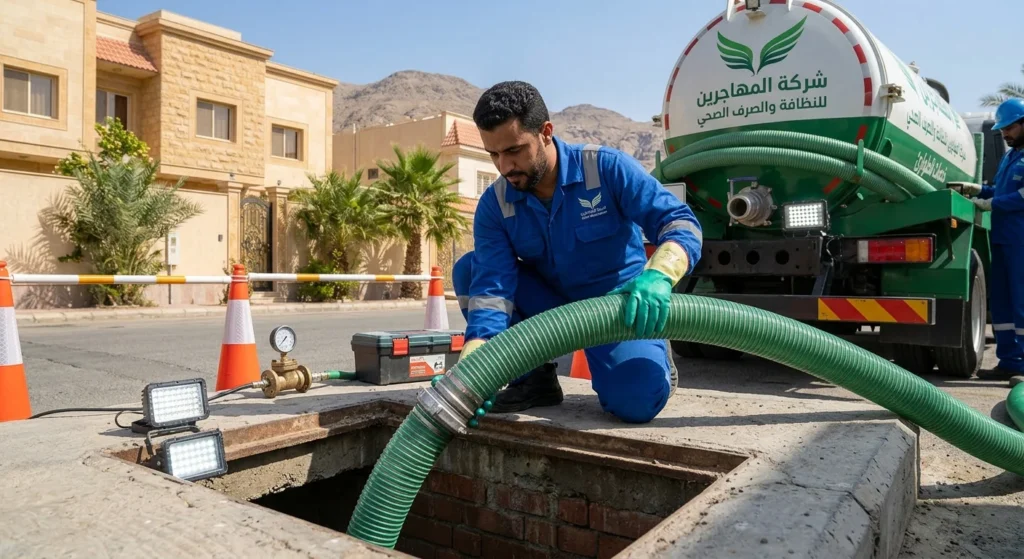 أفضل شركة تنظيف بيارات بالطائف|لايجار 00201011916991 | وايت سحب وصرف صحي معتمد 3 وايت صرف صحى بالطائف